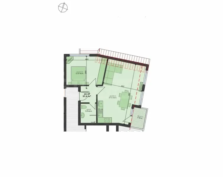 Varna 2-Bedroom Apartment - New Project, 67m2 - Image 3