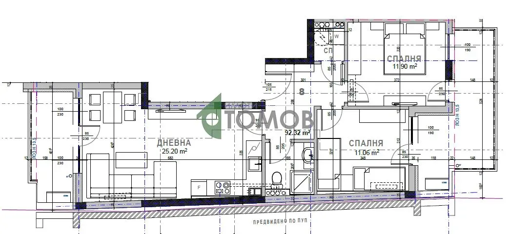 Spacious 3-Bedroom Apartment in New Construction, Stara Zagora - Image 1