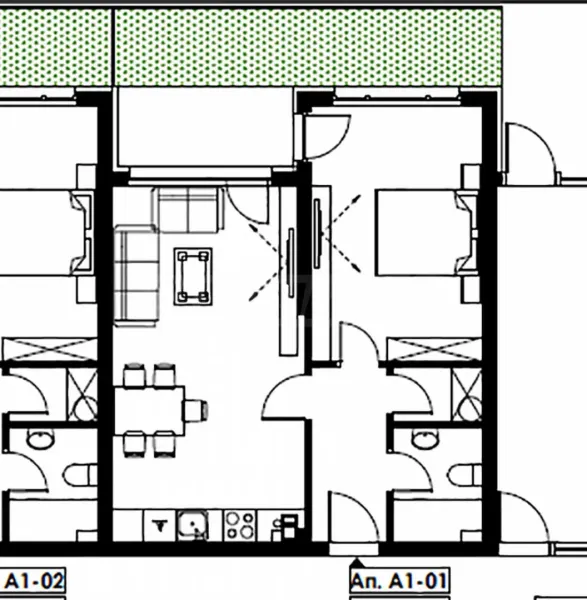 Spacious 2-Bedroom Apartment in Plovdiv Complex - Image 1