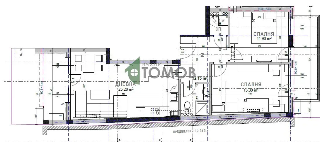 Spacious 3-Bedroom Apartment in Kazaniski Quarter, Stara Zagora - Image 3