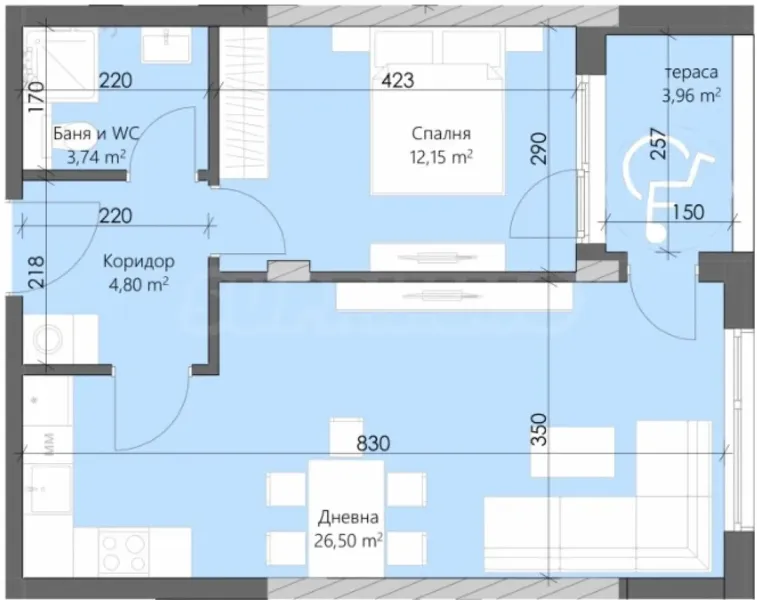 Modern 2-Bedroom Apartment in Plovdiv, Bulgaria - Image 4