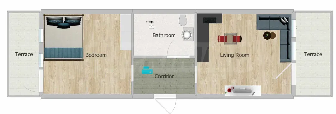 Spacious 2-Bedroom Apartment in Burgas City Center - Image 4