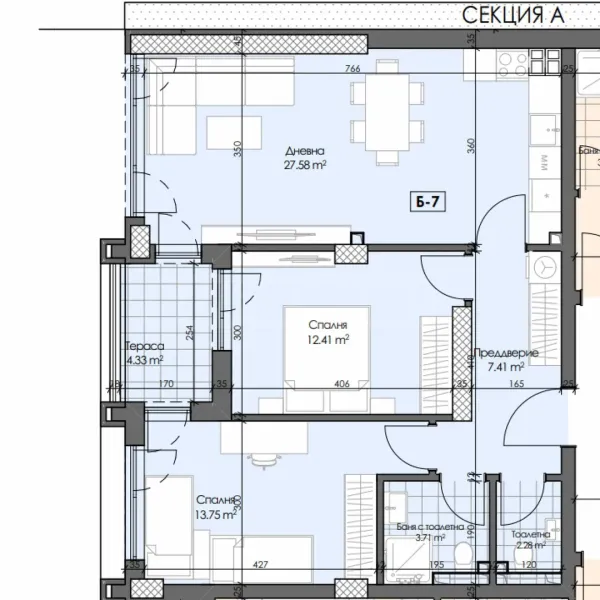 Spacious 2-Bedroom Apartment in New Plovdiv Complex - Image 5