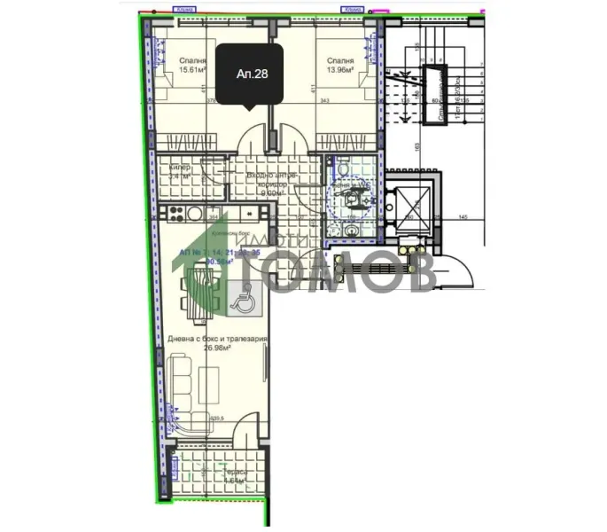 Spacious Three-Bedroom Apartment in New Development, Stara Zagora - Image 3