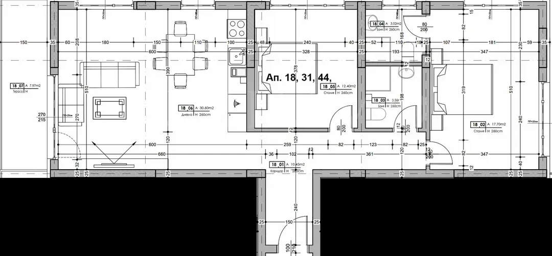 Spacious 2-Bed Apartment Near Rowing Canal, Plovdiv - Image 1