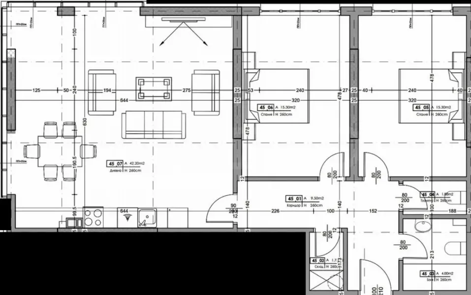 Spacious Apartment by River Maritsa, Plovdiv - New Complex - Image 1