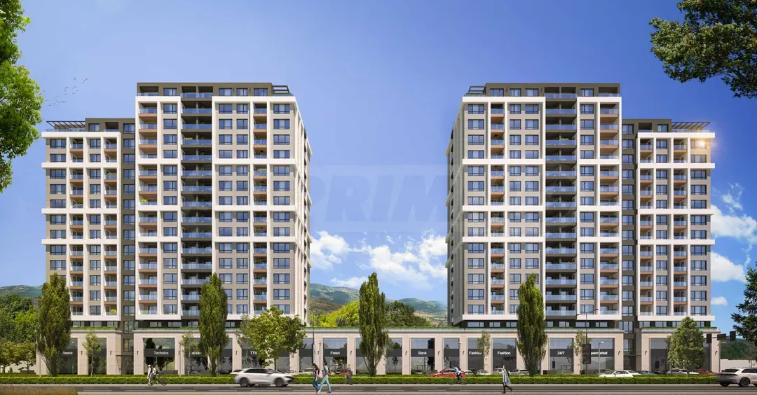 Spacious 2-Bedroom Apartment in New Plovdiv Complex - Image 1