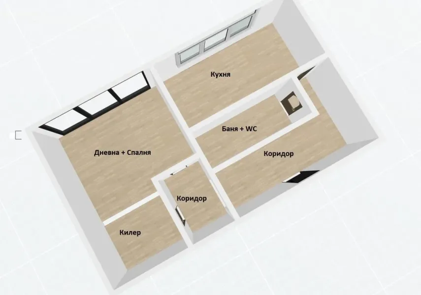 Bright Fully Furnished 1-Bedroom Apartment in Sofia, Bulgaria - €109,000 - Image 1