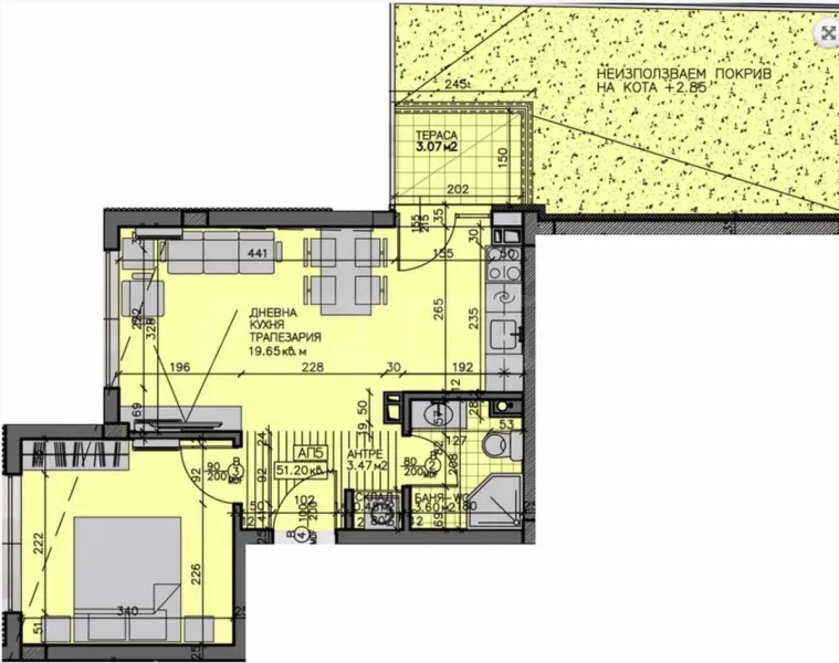 Spacious 2-Bedroom Apartment in Burgas City - Image 3