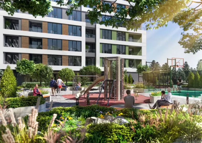 Modern 1-Bed Apartment - Burgas Plaza - Image 1