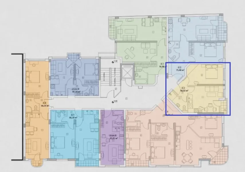 Spacious One-Bedroom Apartment Near National Mathematical High School - Image 5