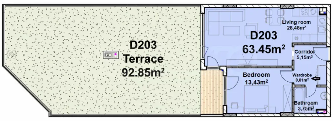 Sofia Apartment - Mall & Park Views - Image 1