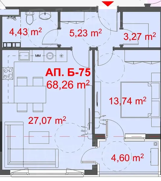Luxury 1-Bedroom Apartment with Parking in Central Park, Burgas - Image 3