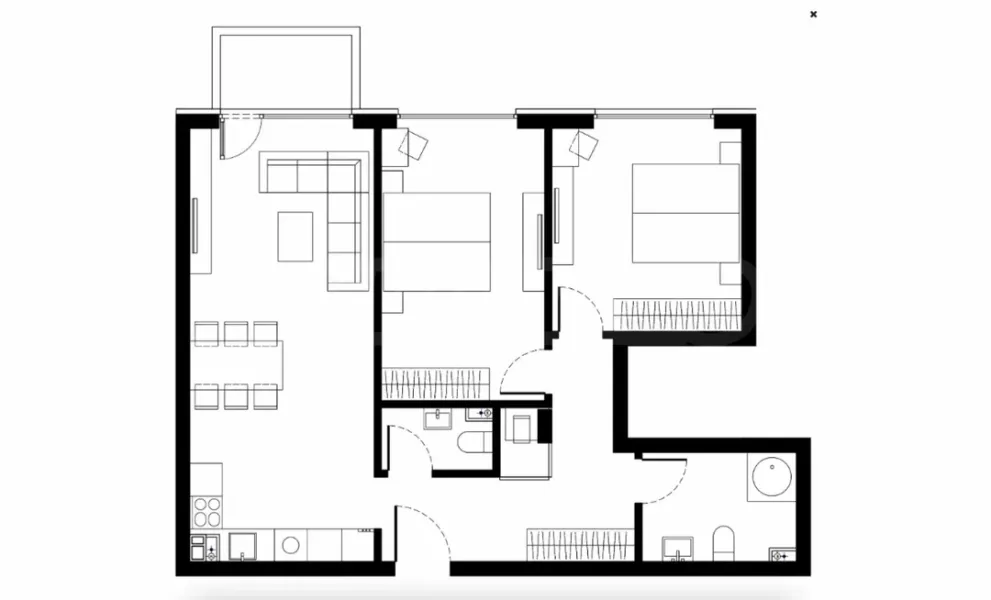 Spacious 3-Bedroom Apt w/ Park & Views - Image 4