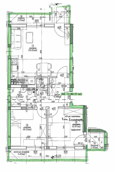 Spacious 2-Bedroom Apartment in Varna's "Vinitsa" Area - Image 1