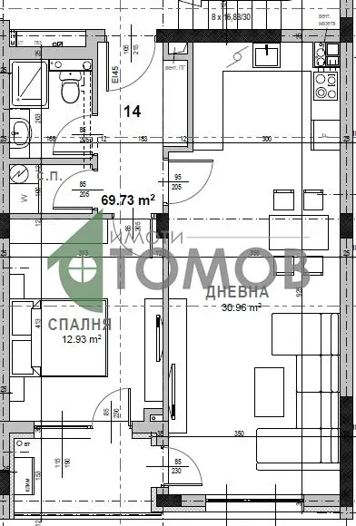 Spacious 2-Bedroom Apartment in New Samara 3, Stara Zagora - Image 4