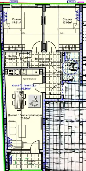 Spacious Two-Bedroom Apartment in New Stara Zagora Building - Image 3