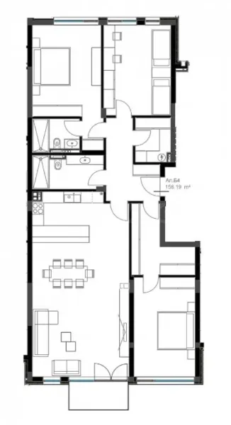 Varna 3BR Apartment - Sea Views & Luxury - Image 2