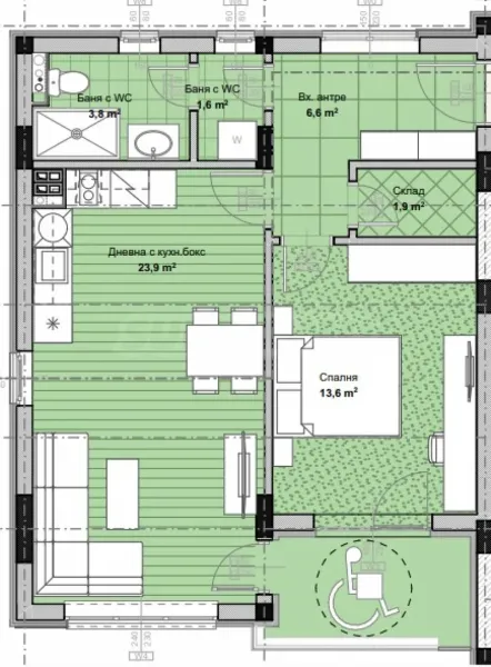 Spacious Apartment in New Complex, Plovdiv, Bulgaria - Image 1