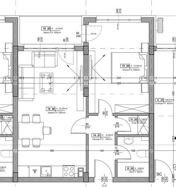 Spacious 1-Bedroom Apartment Near Maritsa River, Plovdiv - Image 4