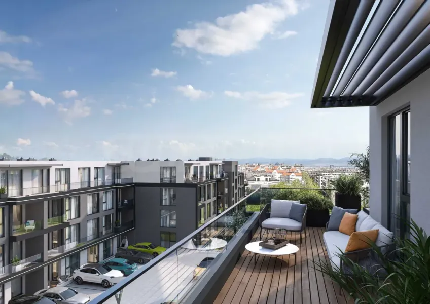 Modern Sofia Apartment with Private Courtyard - Image 3