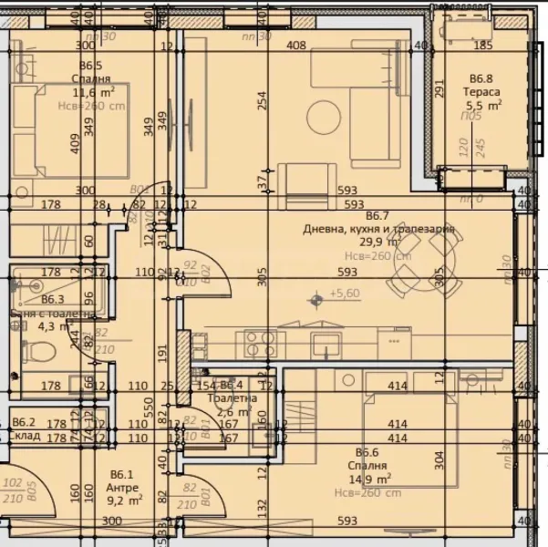 Luxury 2-Bedroom Apartment - Plovdiv, Bulgaria - Image 4
