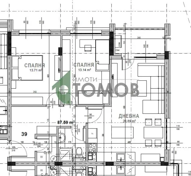 Spacious 3-Bedroom Apartment in Samara 3, Stara Zagora, Bulgaria - Image 4