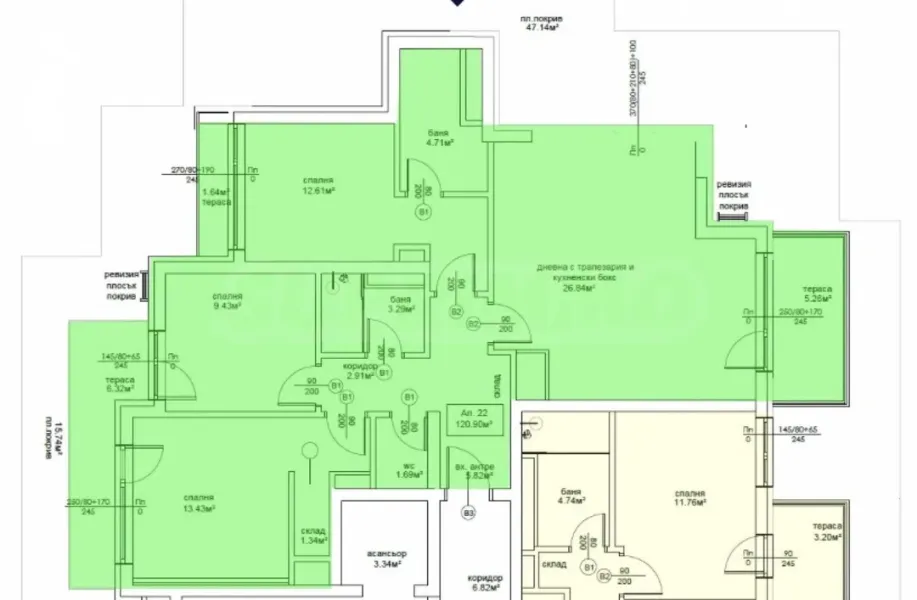 Apartment for sale in Sofia - Image 1