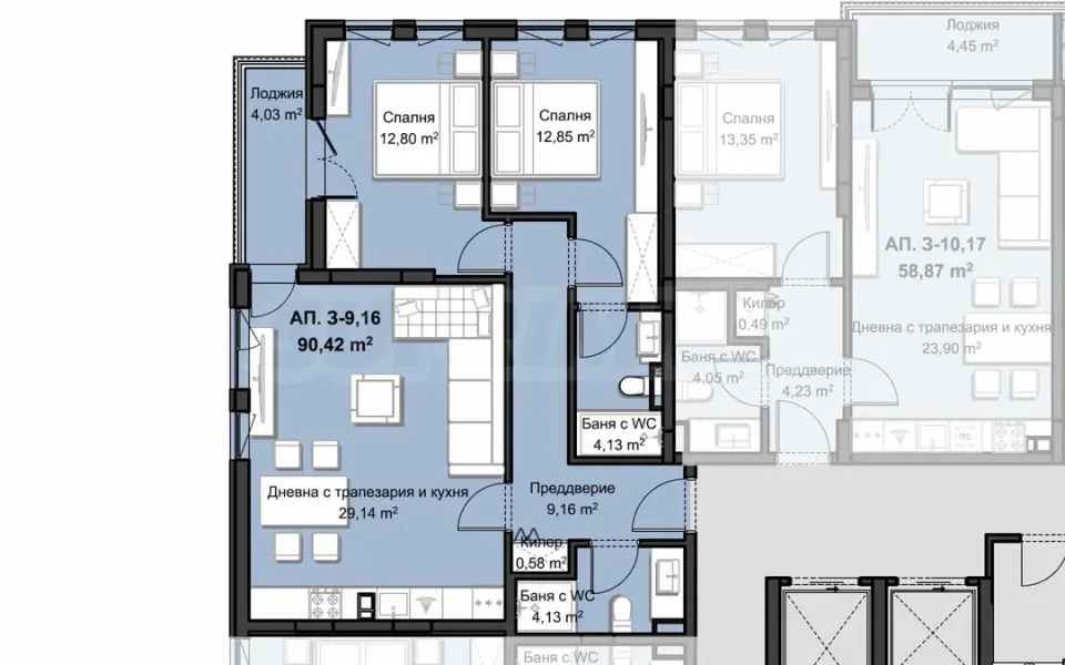 Spacious 2BR Apartment - Plovdiv New Complex - Image 5