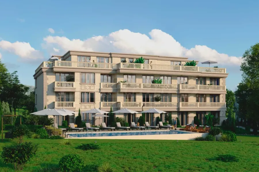 Sunny 2-Bedroom Apartment, Bankya, Pool Complex - Image 2