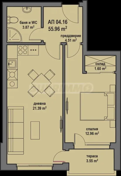 Sunny 2-Bedroom Apartment, Bankya, Pool Complex - Image 3