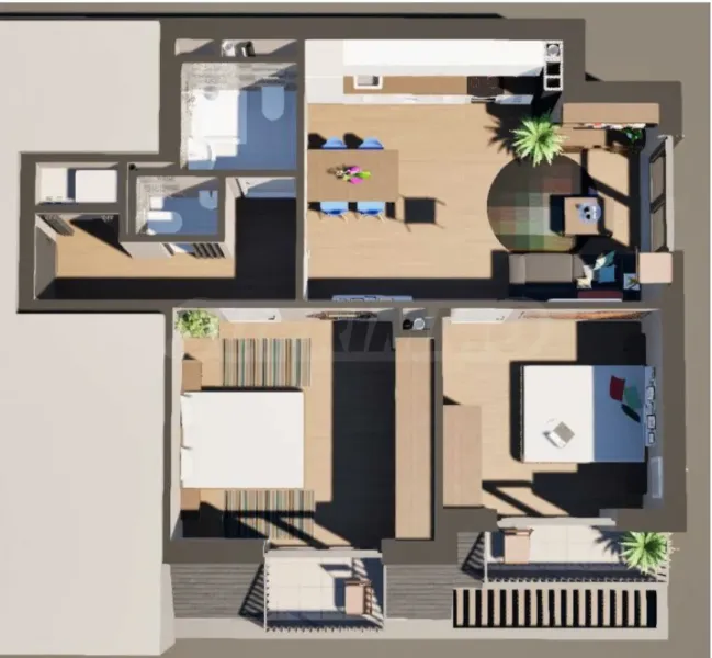 Spacious 3-Bedroom Apartment Near South Park, Sofia - Image 3