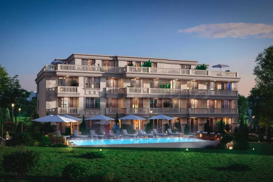 Sunny 2-Bedroom Apartment, Bankya, Pool Complex - Image 4