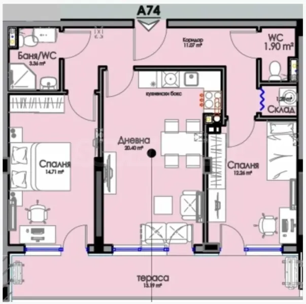 Spacious 3-Bedroom Apartment in Burgas "Horizon" - Image 1