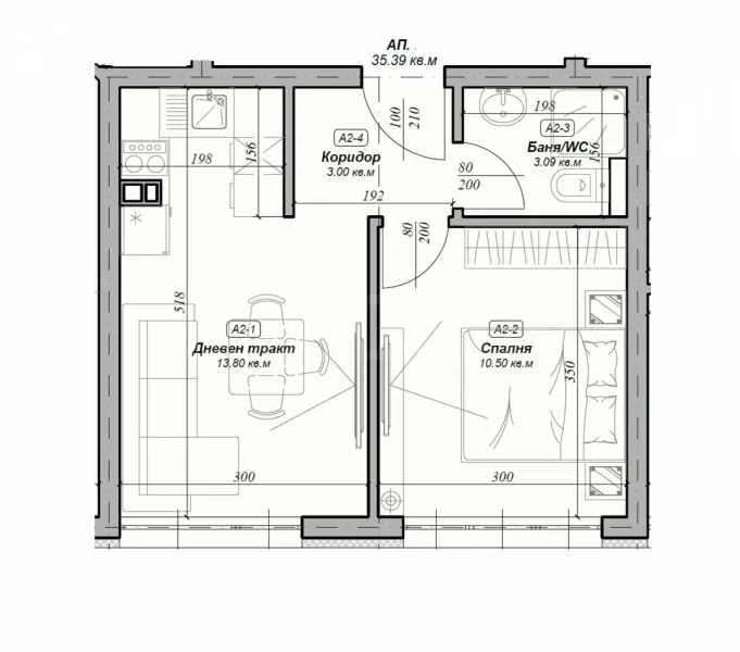 Varna 2-Bedroom Apartment - Modern Building Sale - Image 3