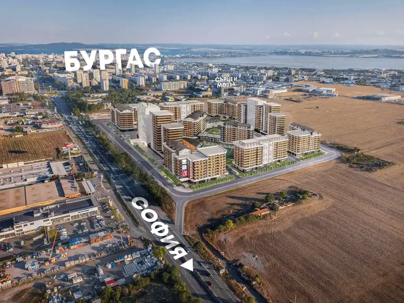 Stylish One-Bedroom Apartment in Azimut, Burgas - Modern Living - Image 3