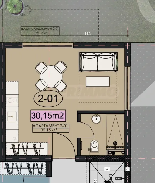 Modern Studio in Velingrad: Spa Paradise Investment - Image 3