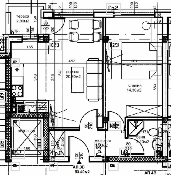 Spacious 2-Bedroom Apartment with Parking in Plovdiv - Image 1