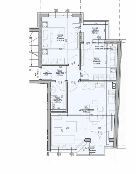 Modern 3-Bedroom Apartment in Varna City Center - Image 4