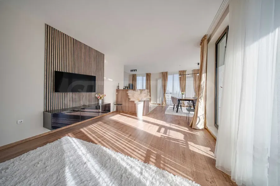 Spacious, Furnished Apartment with Panoramic Sofia Mountain Views - Image 2