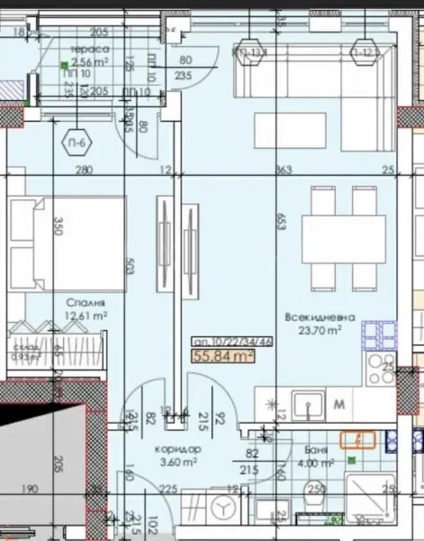 Stylish One-Bedroom Apartment with Parking in New Plovdiv Complex - Image 3