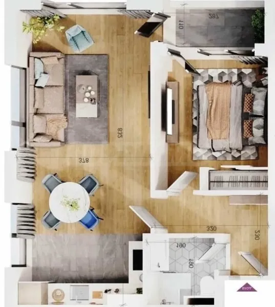 Fully furnished 2-bedroom apartment in Plovdiv, Bulgaria - Image 2