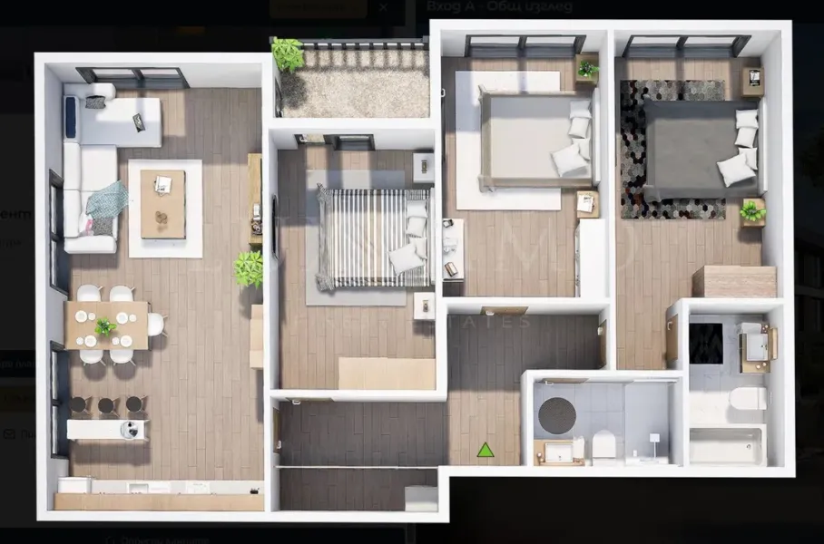Spacious 4-Bed Apartment, New Complex, Plovdiv - Image 3