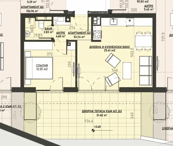 Modern 2-Bedroom Apartment with Garden in Sofia - Image 1