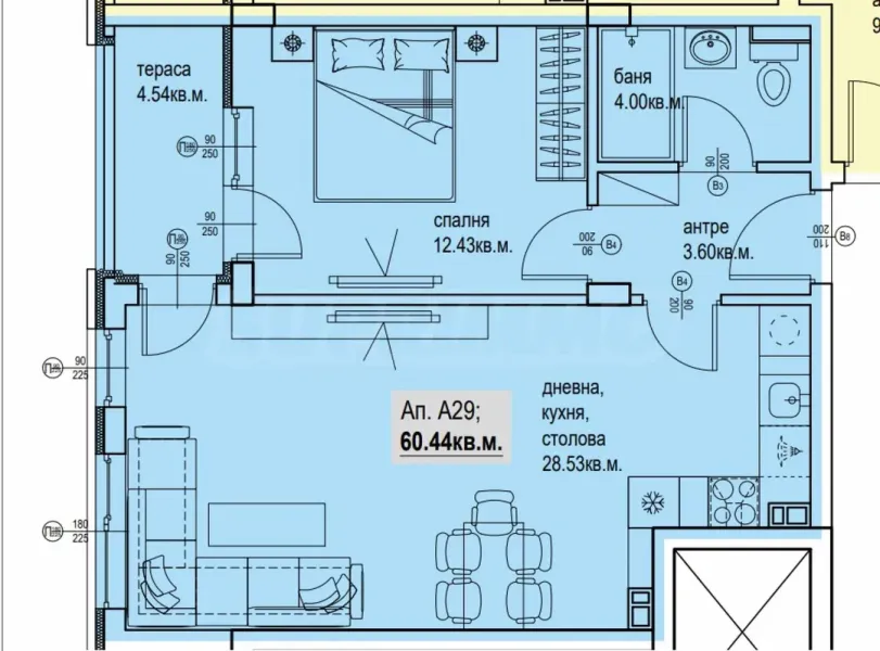 Spacious 2-Bedroom Apartment in Plovdiv, Bulgaria - Image 1