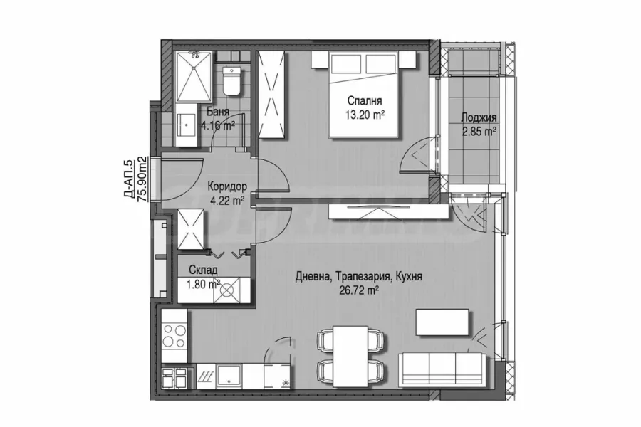 Modern Sofia Apartment - Energy Efficient - Image 1