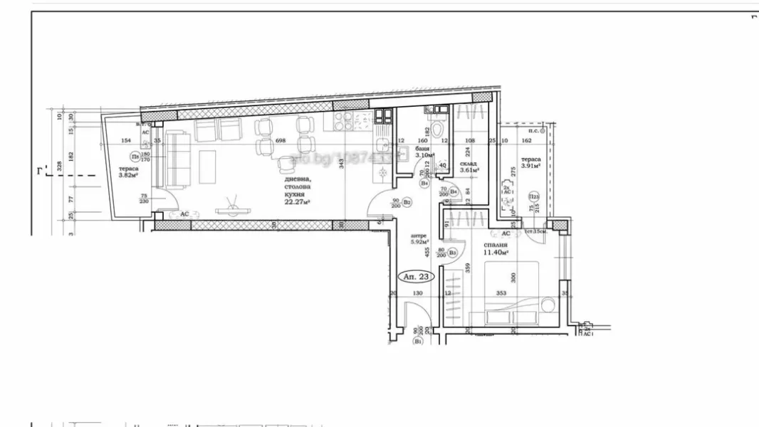 Spacious 1-Bedroom Apartment in Plovdiv Center - Image 5