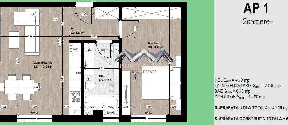 Spacious 2-Bedroom Apartment in Otopeni, Modern &amp; Well-Located - Image 5