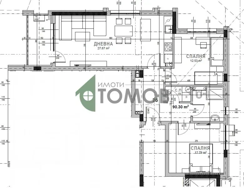 Spacious 3-Bedroom Apartment in New Development, Stara Zagora - Image 4