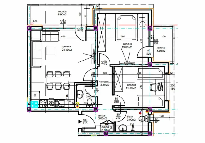 Spacious 3-Bedroom Apartment in New Plovdiv Complex - Image 5